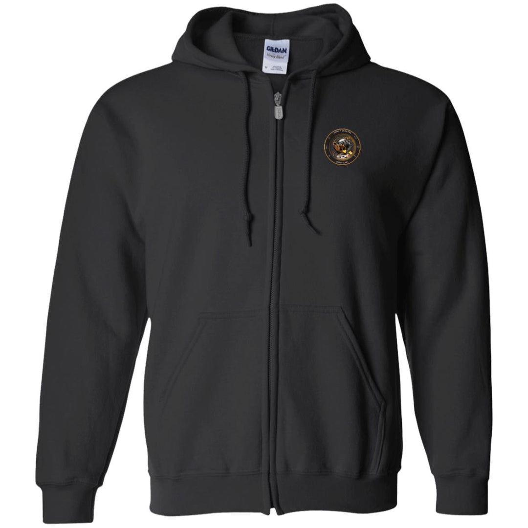 Zip Up Hooded Sweatshirt 1B