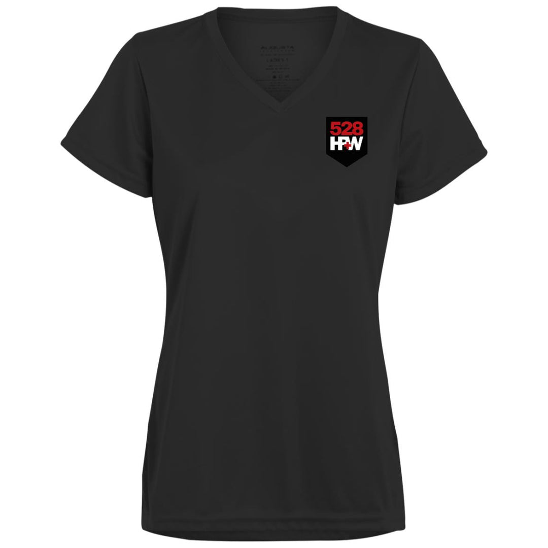Ladies’ Moisture-Wicking V-Neck Tee
