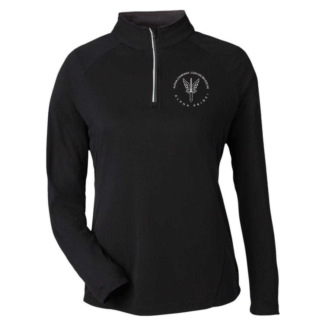 Womens Origin Pique Quarter Zip
