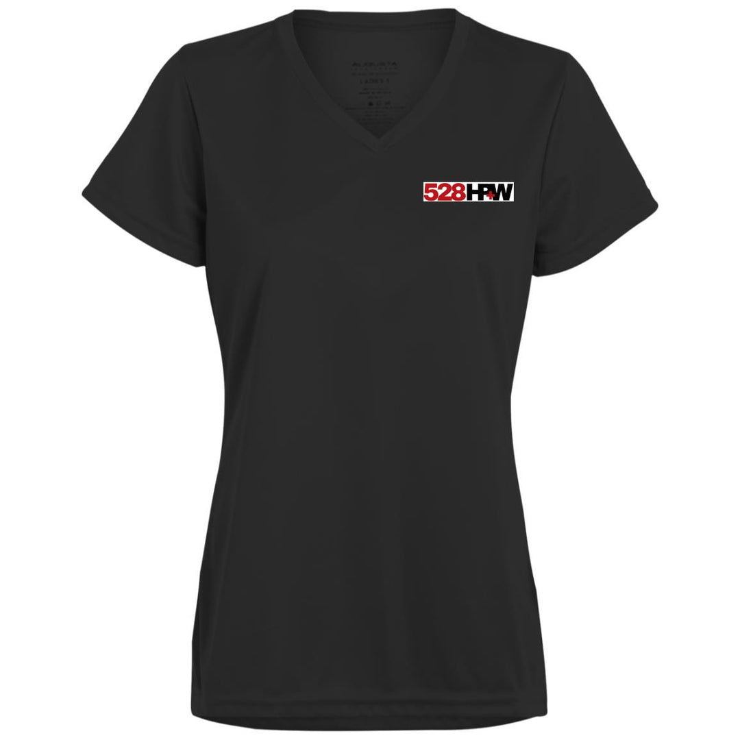 Ladies’ Moisture-Wicking V-Neck Tee 4