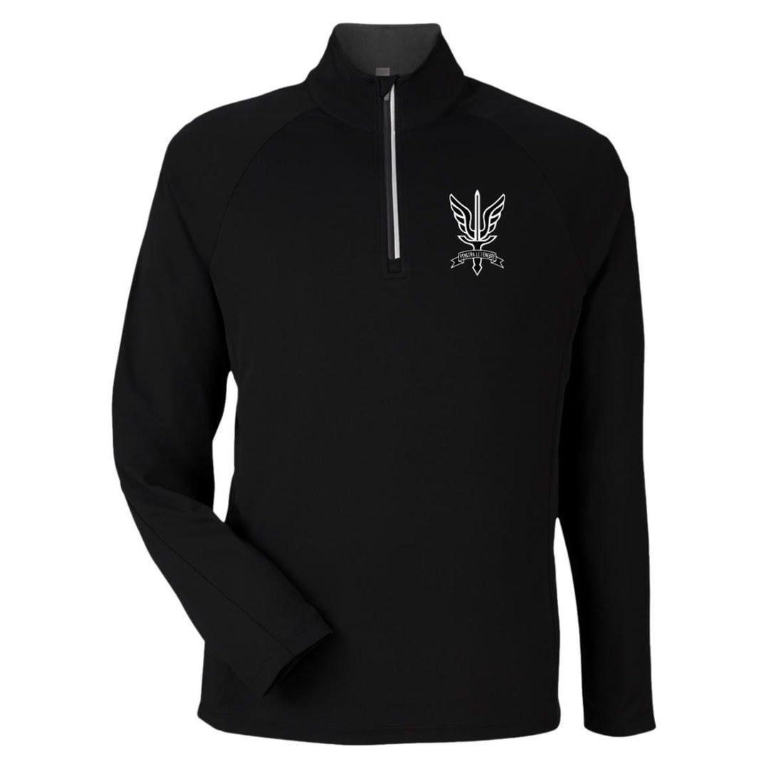 Mens Origin Pique Quarter Zip
