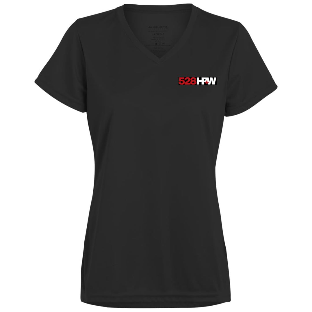 Ladies’ Moisture-Wicking V-Neck Tee 3