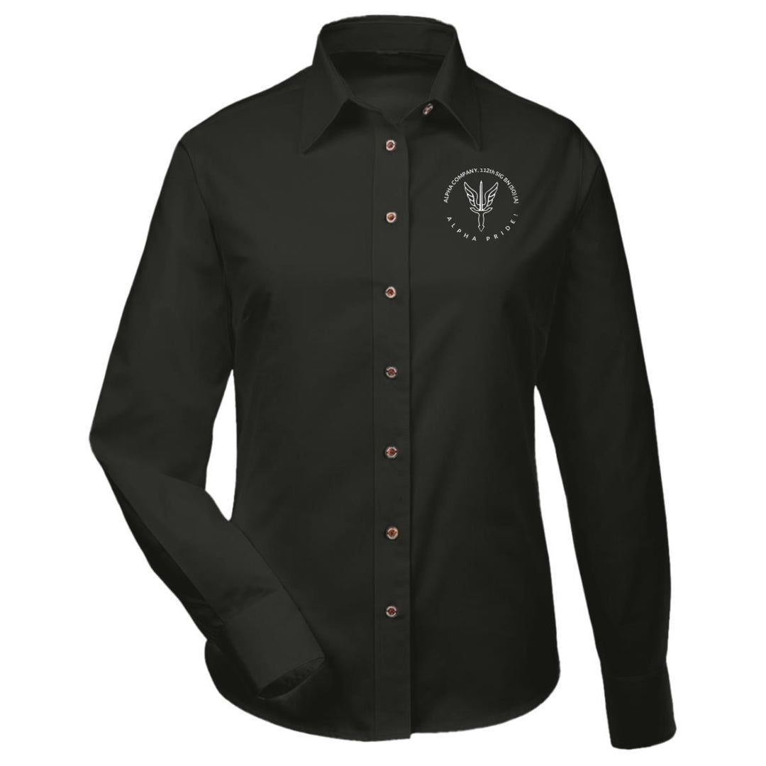 Womens Long Sleeve Dress Shirt