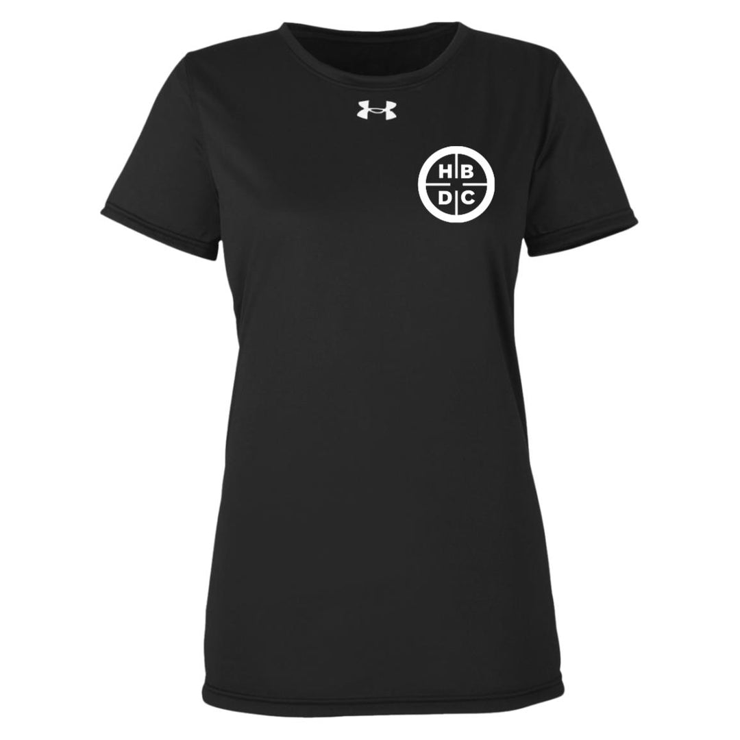 Ladies’ Under Armour Moisture-Wicking Tee 1C