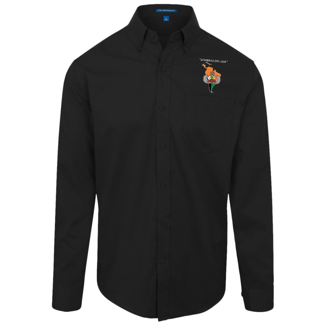 Port Authority Mens Long Sleeve SuperPro Twill Shirt