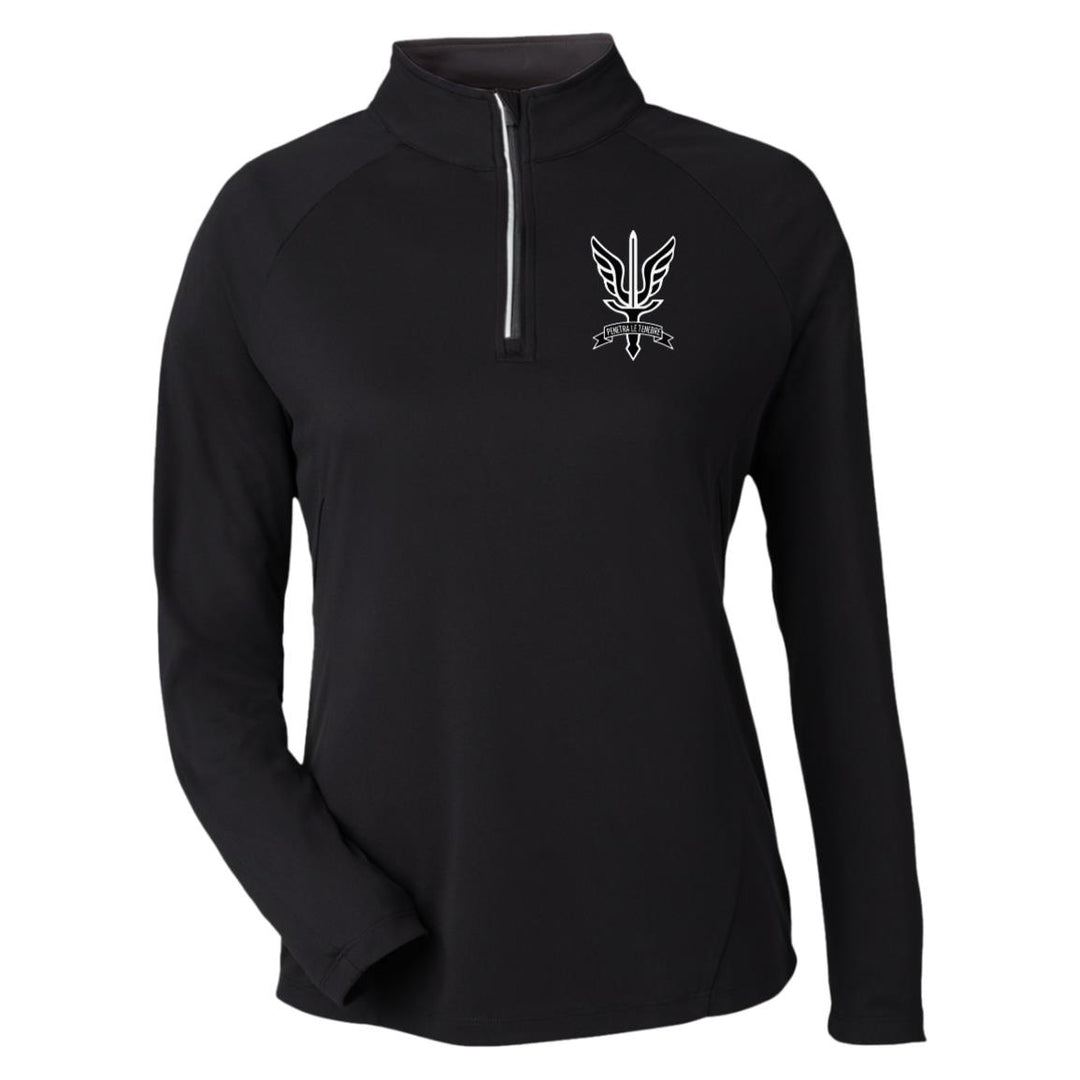 Womens Origin Pique Quarter Zip