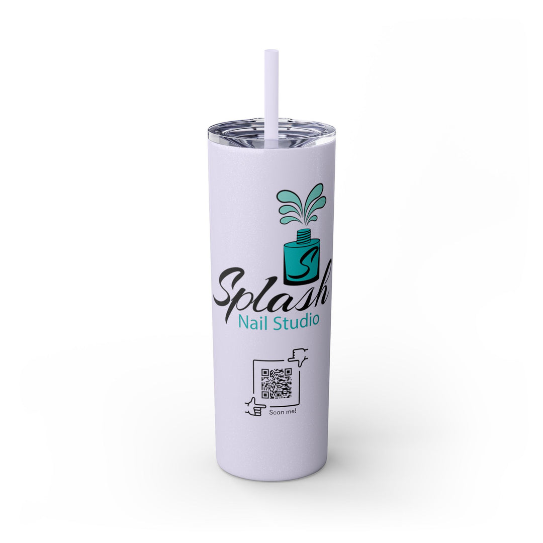 Skinny Tumbler with Straw, 20oz