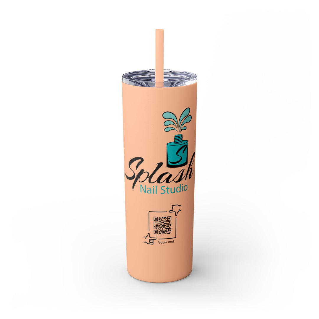 Skinny Tumbler with Straw, 20oz