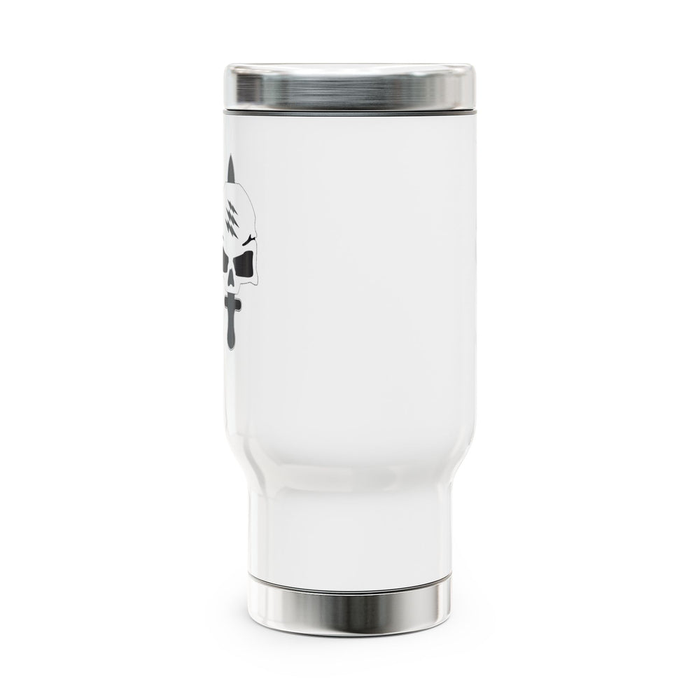 Stainless Steel Travel Mug with Handle, 14oz