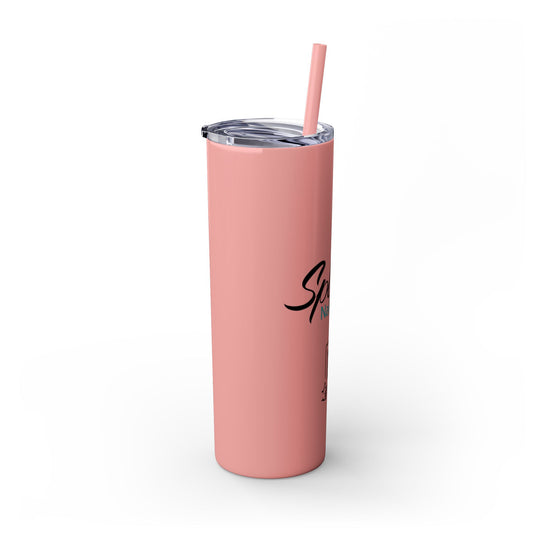 Skinny Tumbler with Straw, 20oz