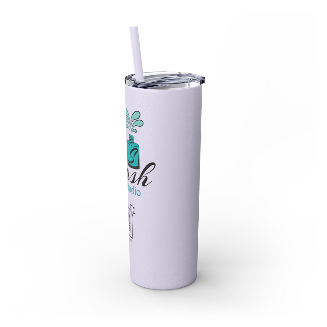 Skinny Tumbler with Straw, 20oz