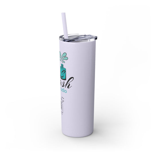 Skinny Tumbler with Straw, 20oz