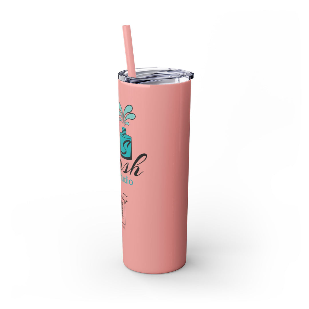 Skinny Tumbler with Straw, 20oz