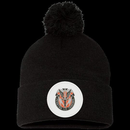Pom Pom Knit Cap