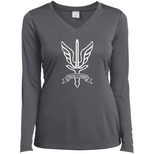 Sport-Tek Ladies Long Sleeve Performance V-Neck