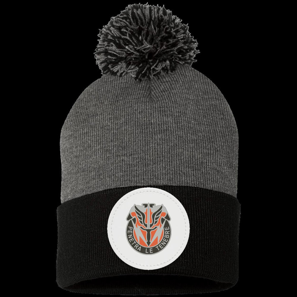 Pom Pom Knit Cap