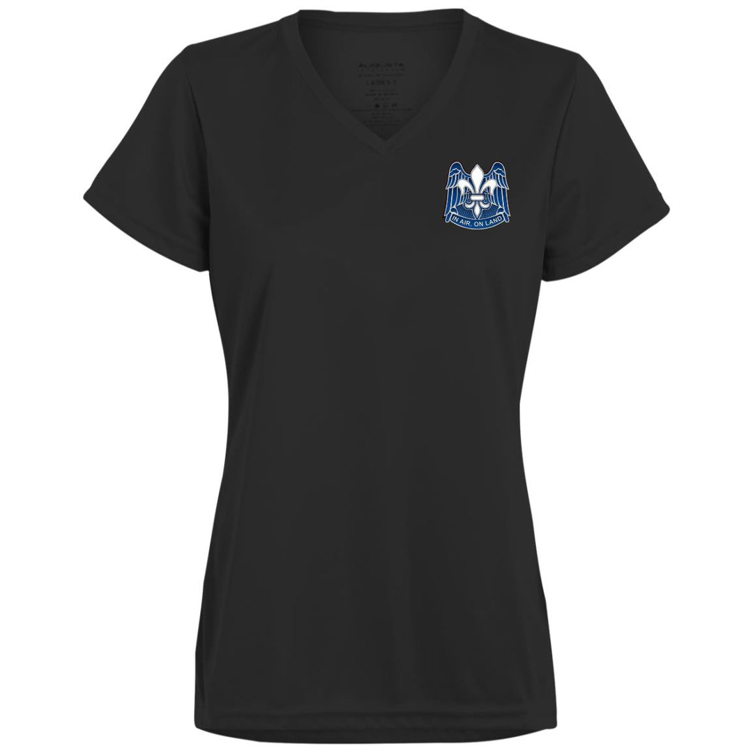 Ladies’ Moisture-Wicking V-Neck Tee