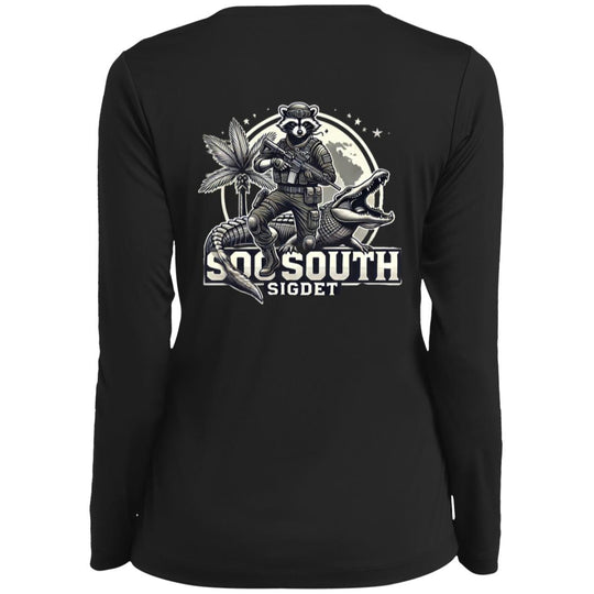 Sport-Tek Ladies Long Sleeve Performance V-Neck
