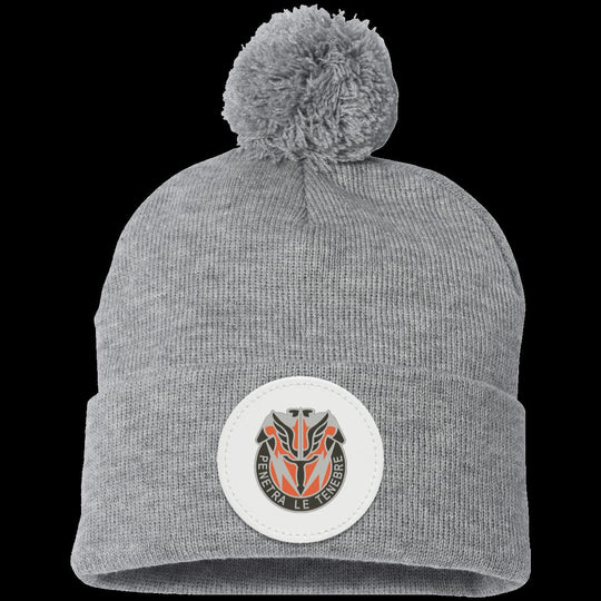 Pom Pom Knit Cap