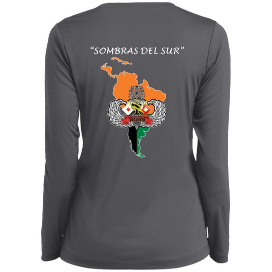 Sport-Tek Ladies Long Sleeve Performance V-Neck