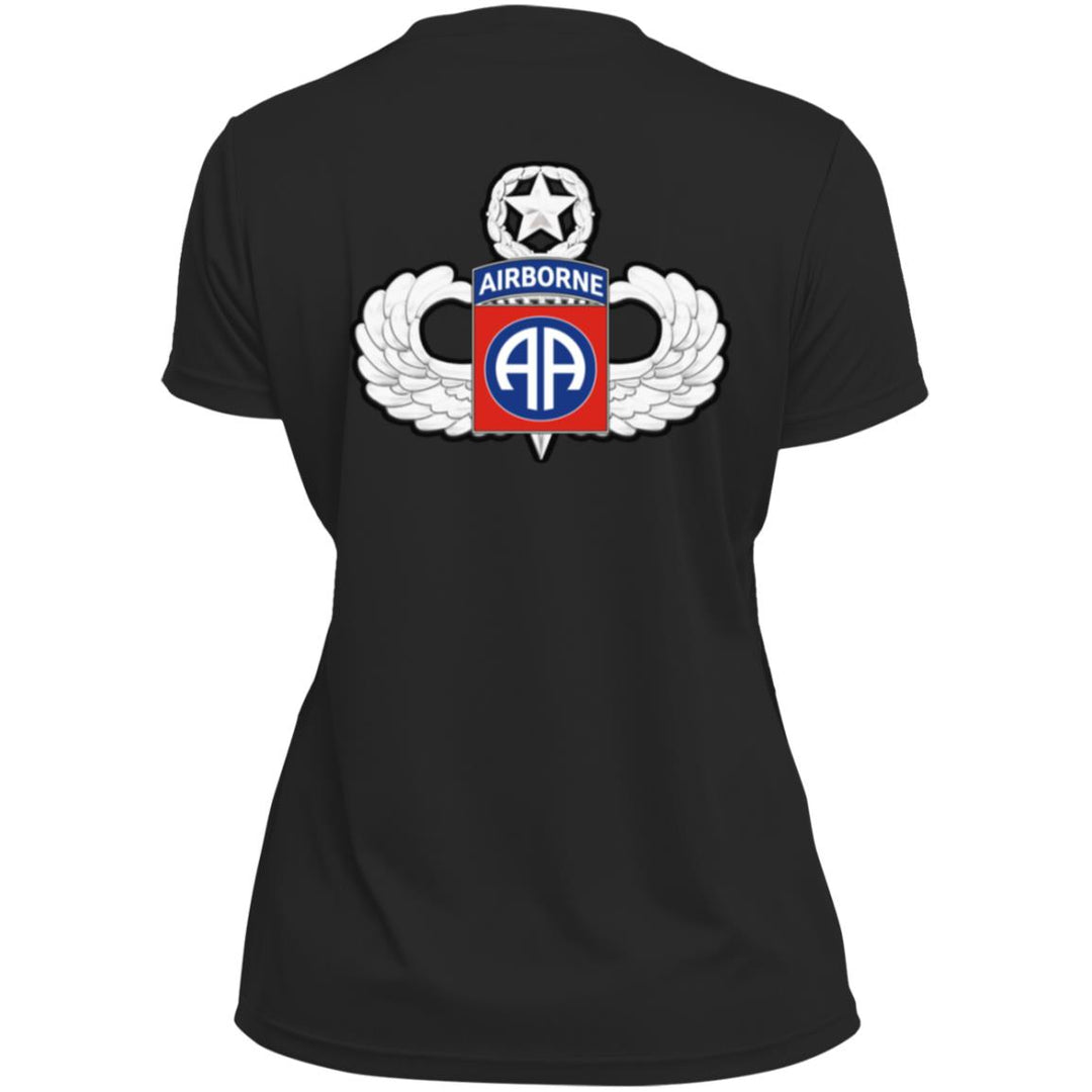 Ladies’ Moisture-Wicking V-Neck Tee