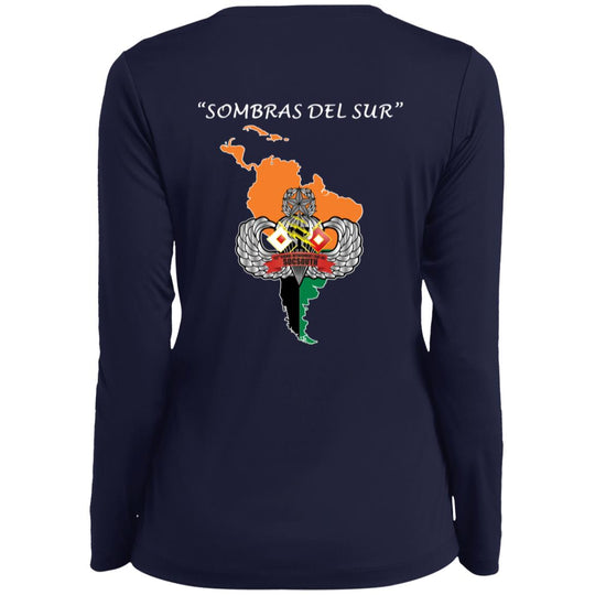Sport-Tek Ladies Long Sleeve Performance V-Neck
