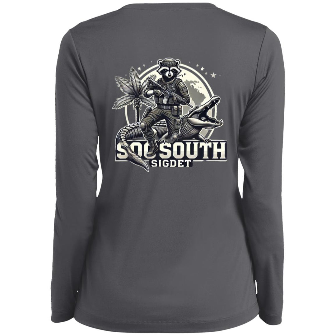 Sport-Tek Ladies Long Sleeve Performance V-Neck