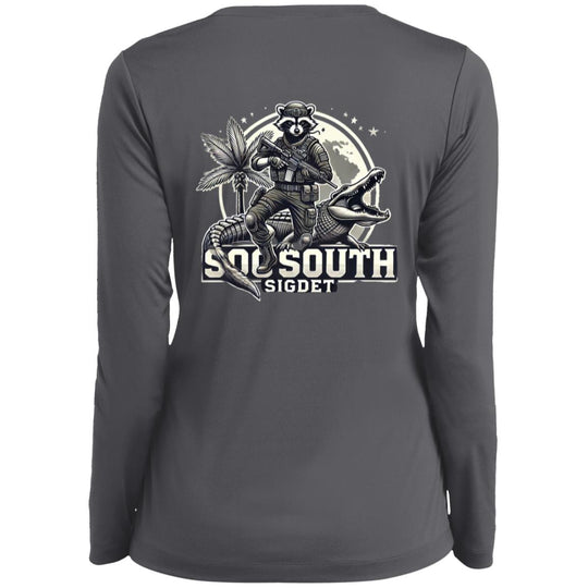 Sport-Tek Ladies Long Sleeve Performance V-Neck