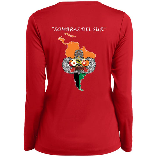 Sport-Tek Ladies Long Sleeve Performance V-Neck