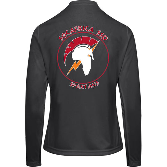 Ladies' Moisture-Wicking Long Sleeve V-Neck Tee