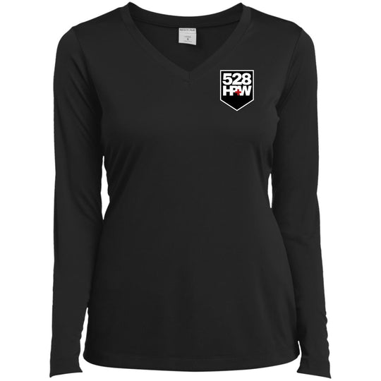 Ladies’ Long Sleeve Performance V-Neck Tee 2