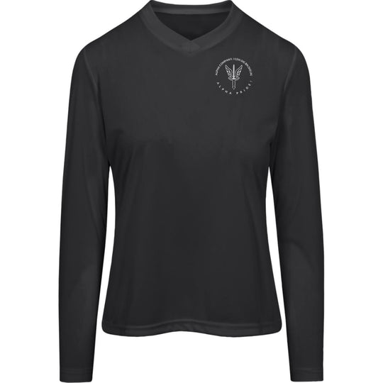Womens Moisture-Wicking Long Sleeve Tee