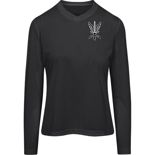Womens Moisture-Wicking Long Sleeve Tee