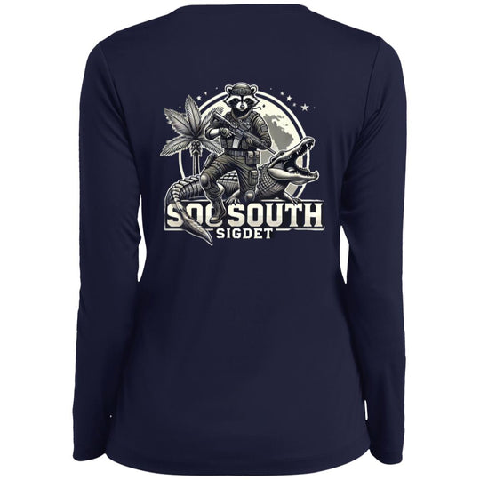 Sport-Tek Ladies Long Sleeve Performance V-Neck
